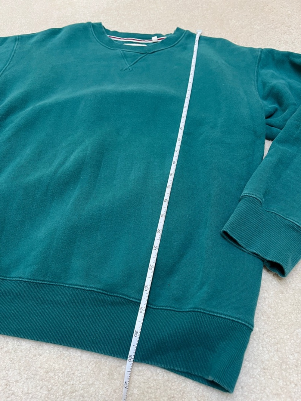 TNA Teal Crewneck Sweatshirt - Picture 5 of 7